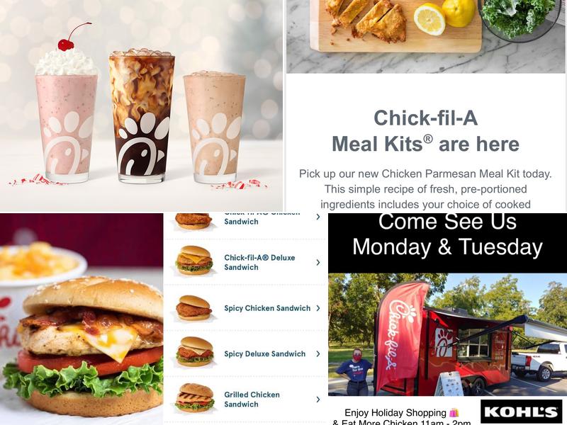 Chick-fil-A Menu