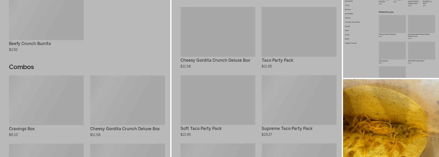 Taco Bell Menu