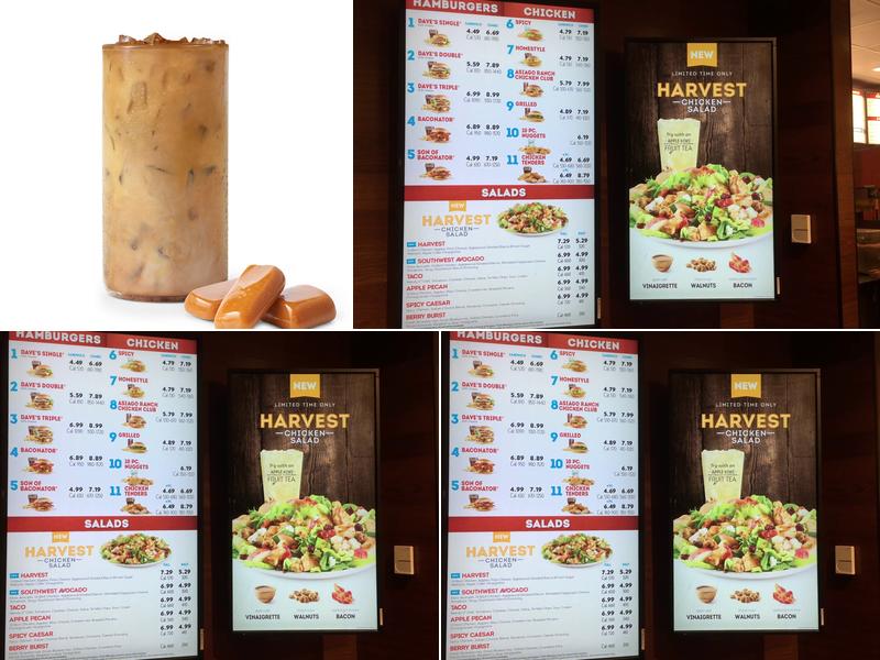 Wendy's Menu
