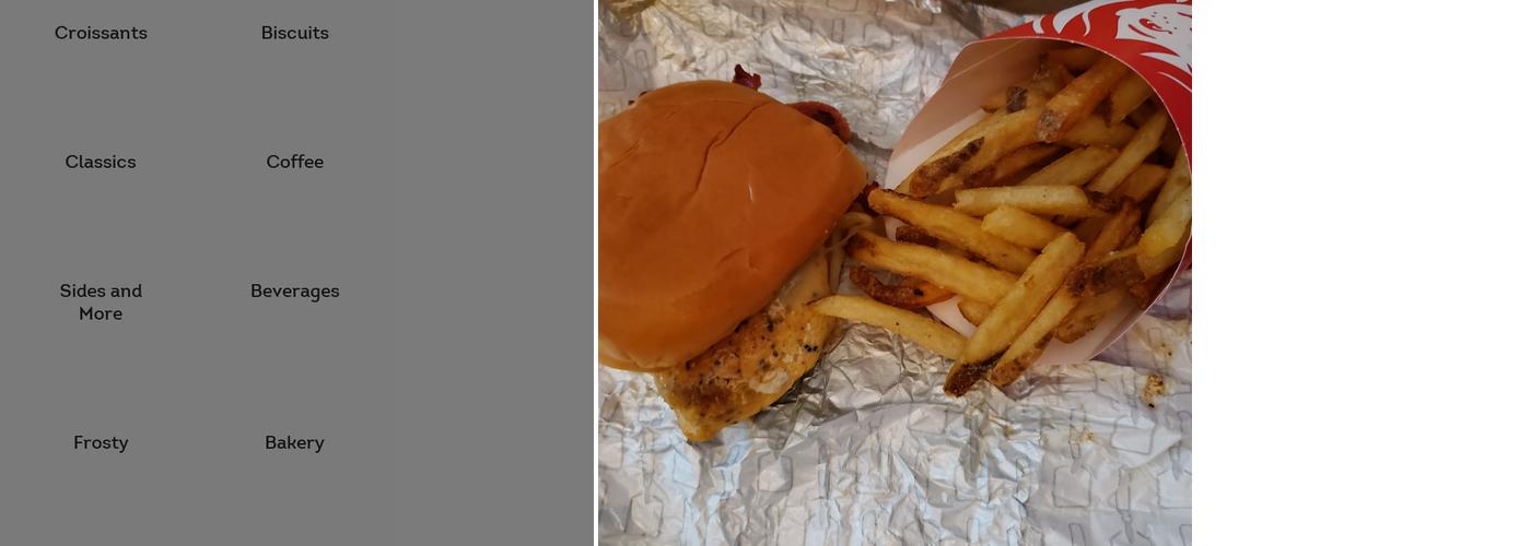 Wendy's Menu
