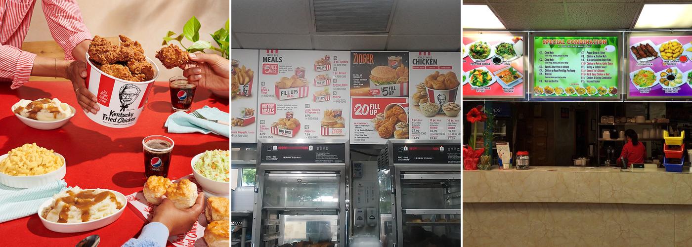 KFC Menu