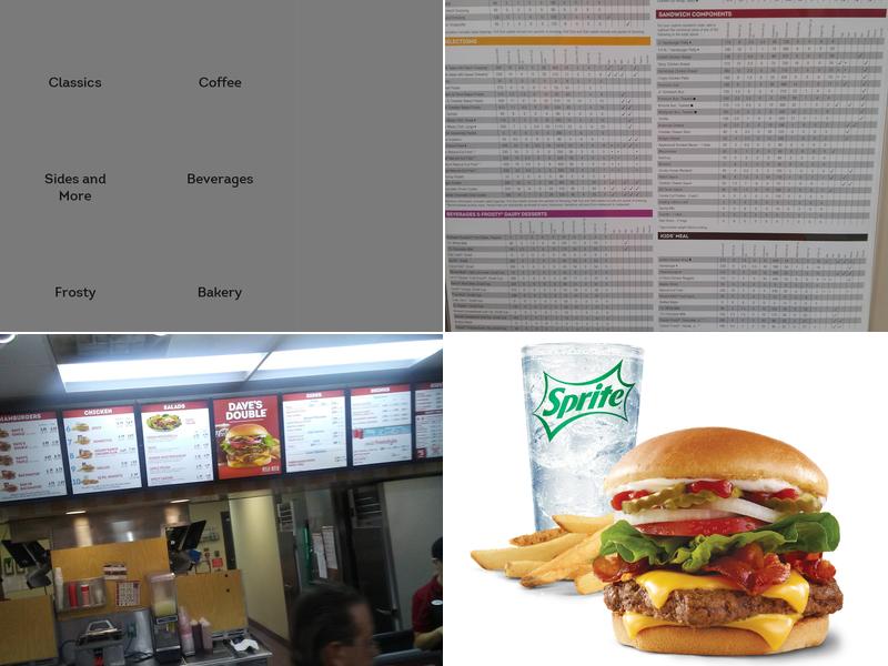 Wendy's Menu
