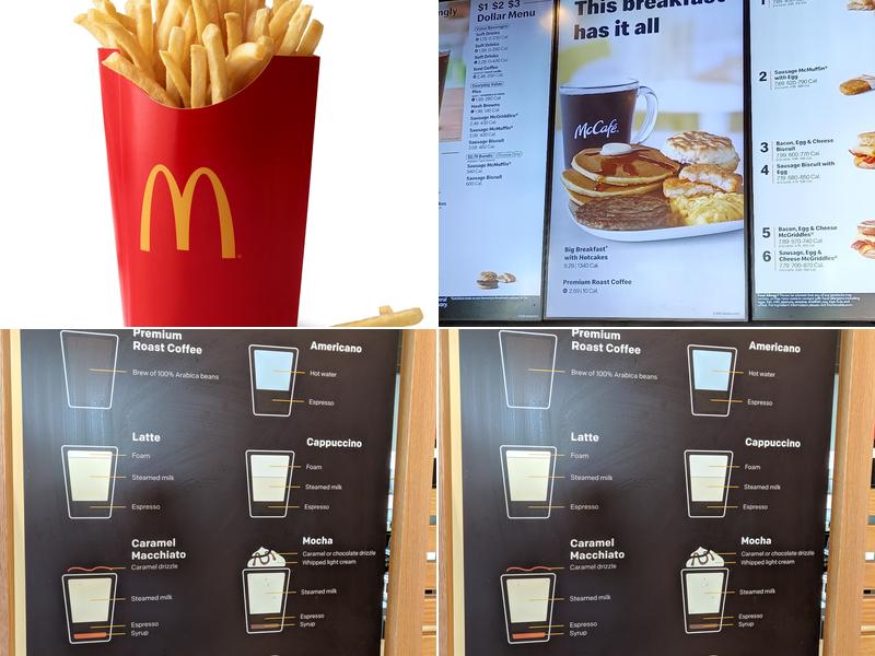 McDonald's Menu