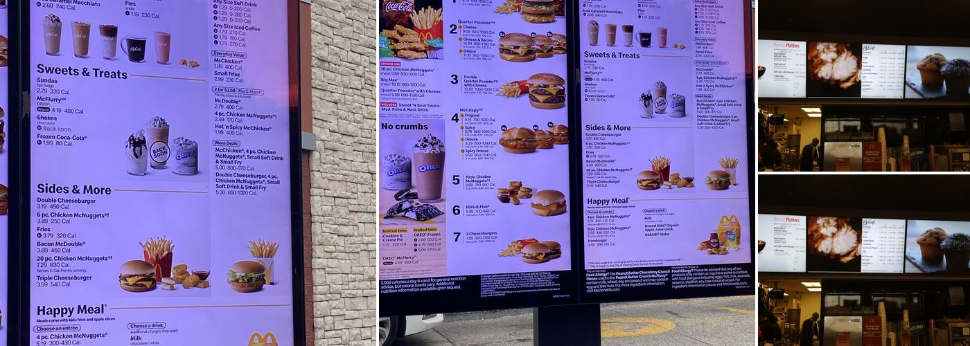 McDonald's Menu