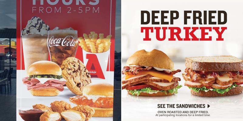 Arby's Menu