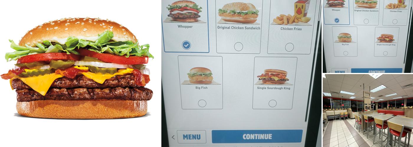Burger King Menu