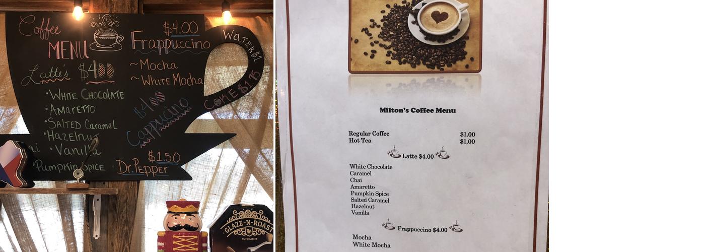 The Nutcracker Station Menu