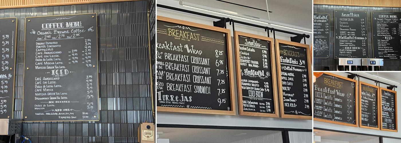 Porto's Bakery and Cafe Menu