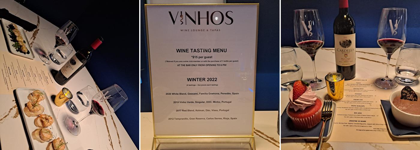 Vinhos Wine Lounge & Tapas Bar Menu