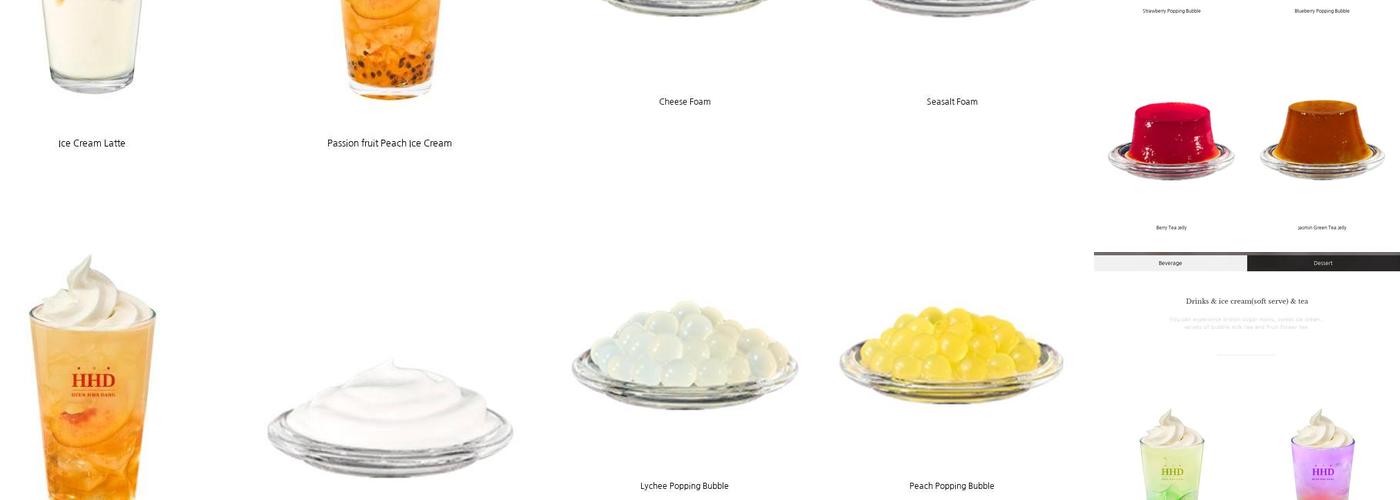 HHD(Heuk Hwa Dang) Menu