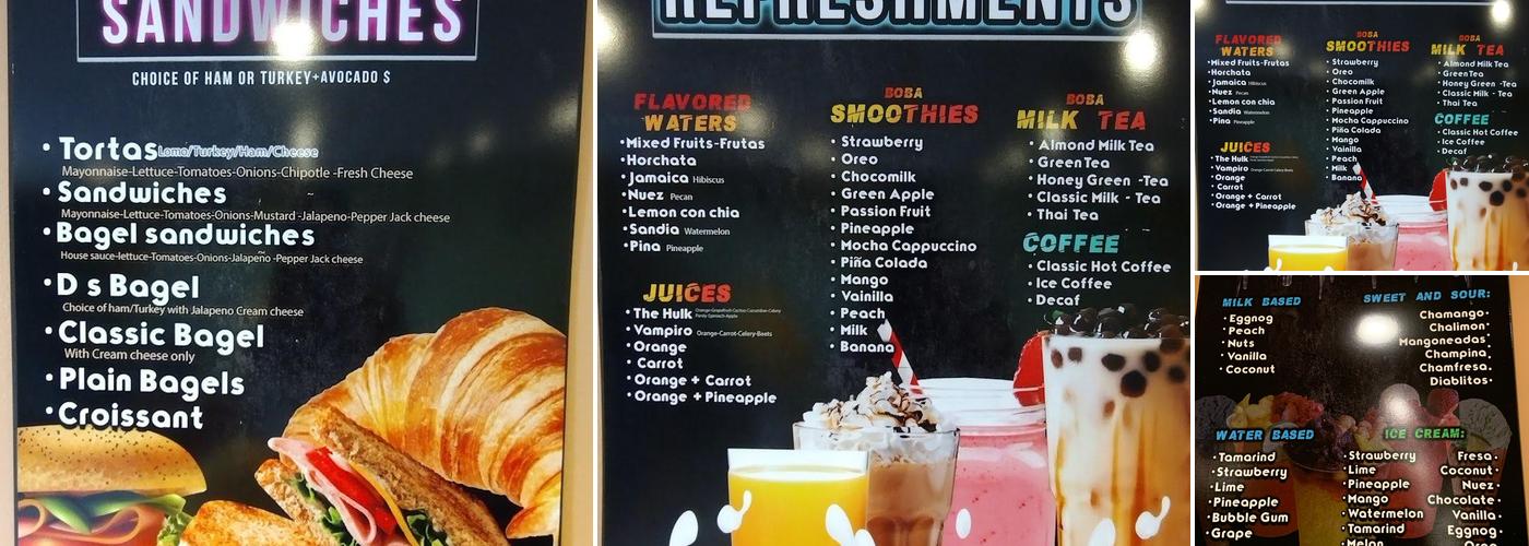 Two Seasons Cafe Y Neveria Menu