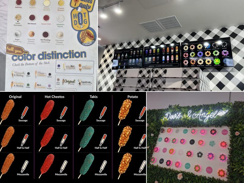 Devil & Angel Desserts Menu