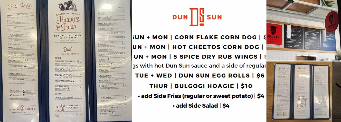 The Well Menu