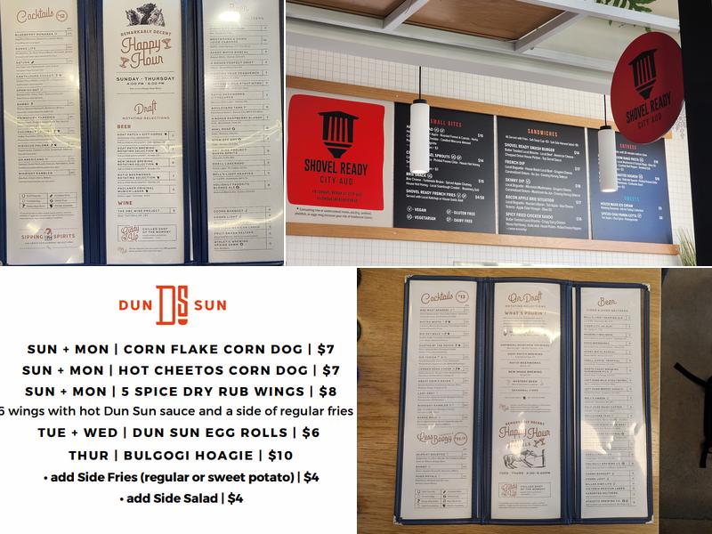 The Well Menu