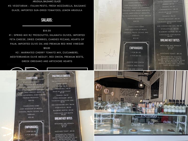 2D Cafe Menu