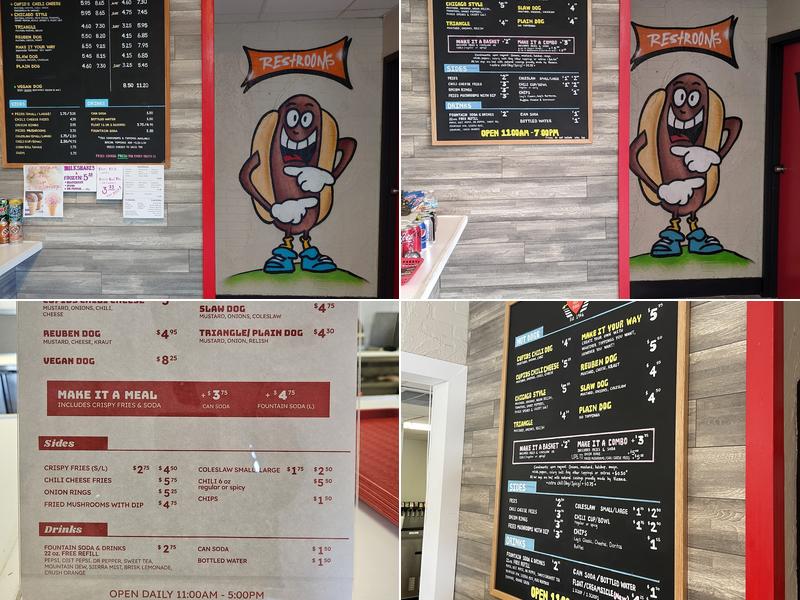 Cupid's Hot Dogs Orlando Menu