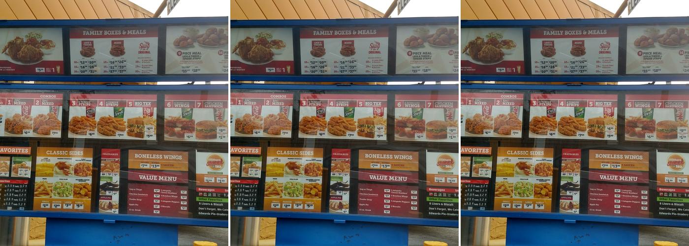 Church's Texas Chicken Menu