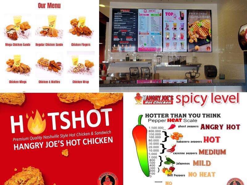 Hangry Joe's Hot Chicken & Wings Menu