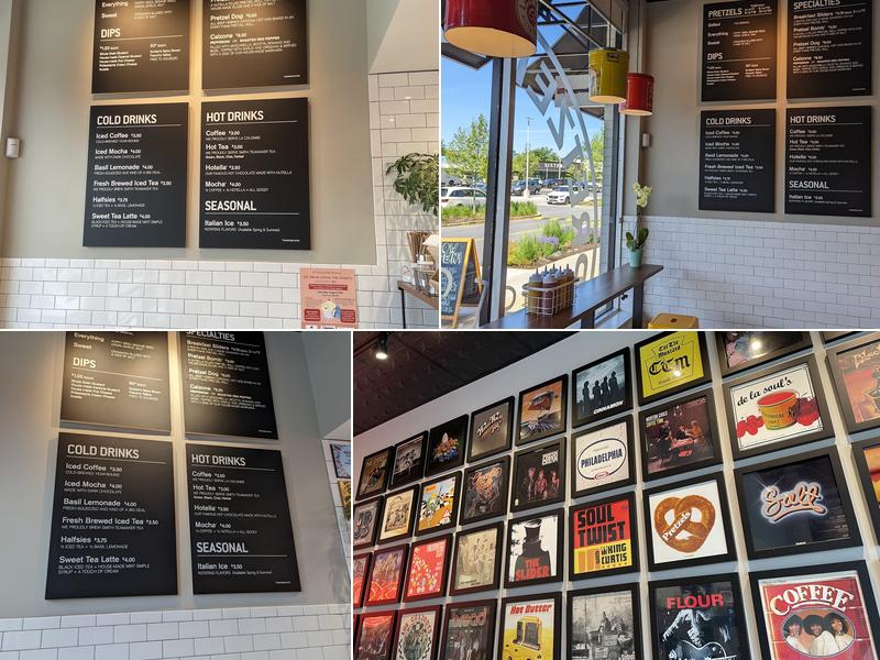 The Pretzel Bakery Menu