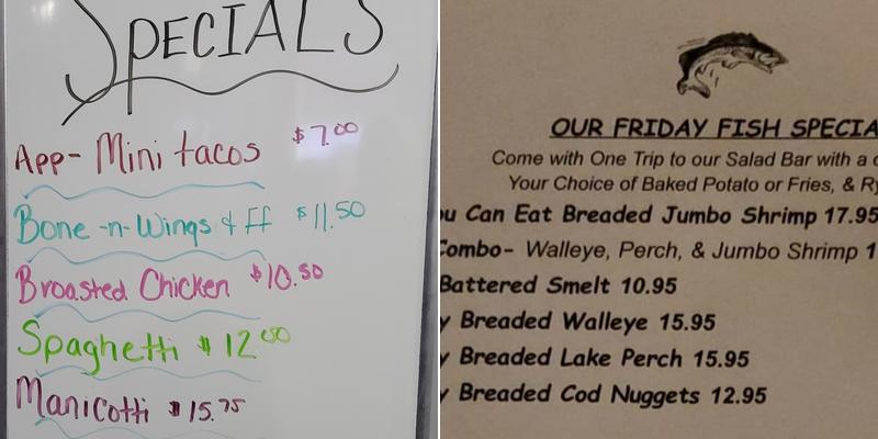 Ellie's Pizzeria & Pub Menu