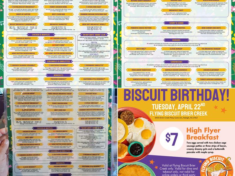 The Flying Biscuit Cafe Menu