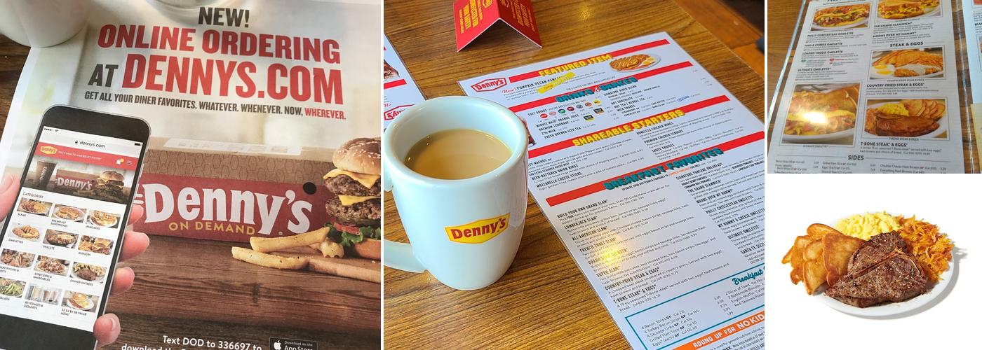Denny's Restaurant Menu