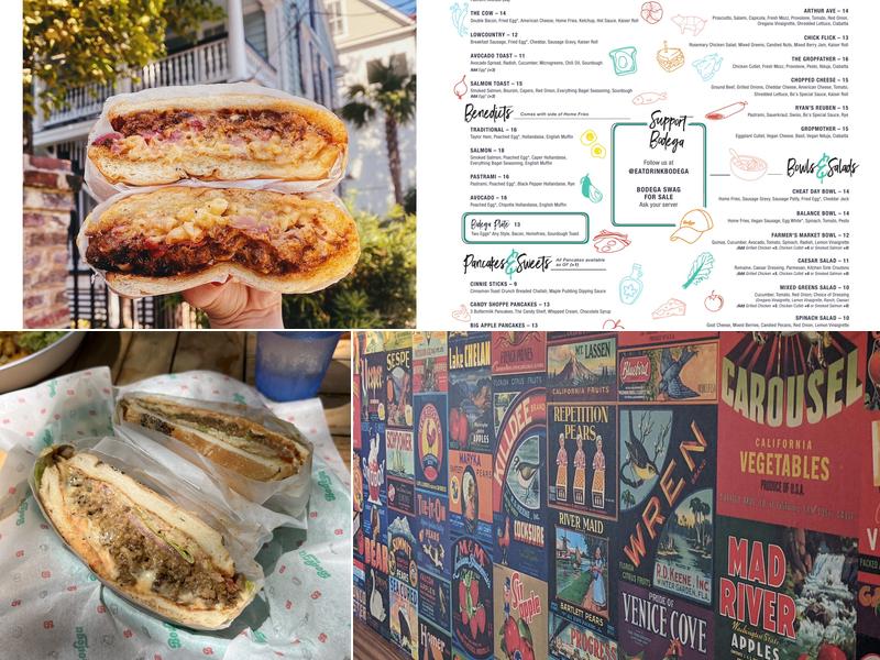 Bodega CHS Menu