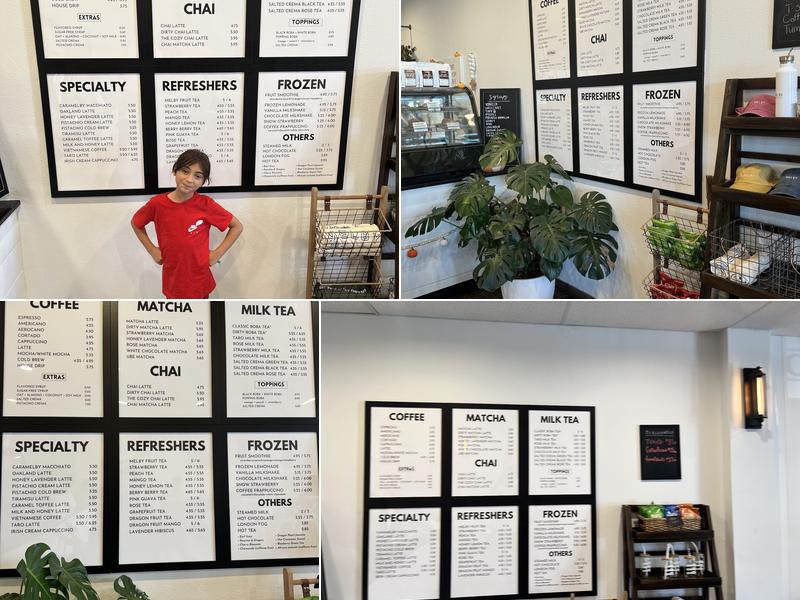 Melby's Coffee & Tea House Menu