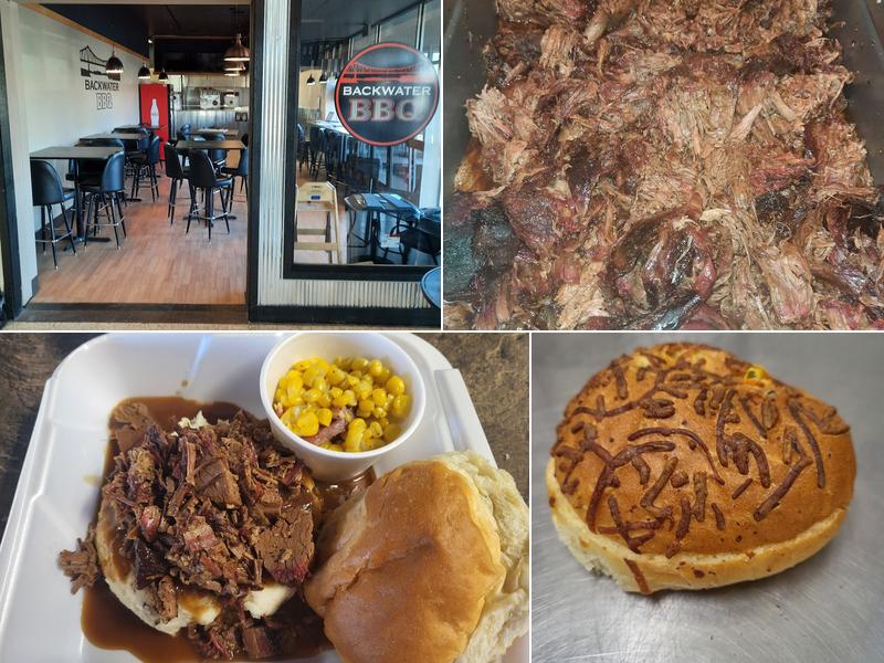 Backwater BBQ 1213 Gilmore Avenue #T-8 NW corner of Winona Mall, 1213 Gilmore Ave Suite E2B, Winona