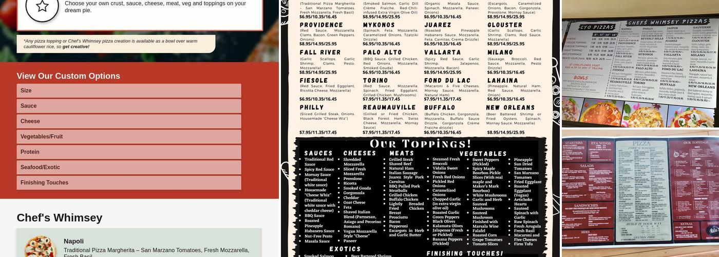 Eta Pie Menu
