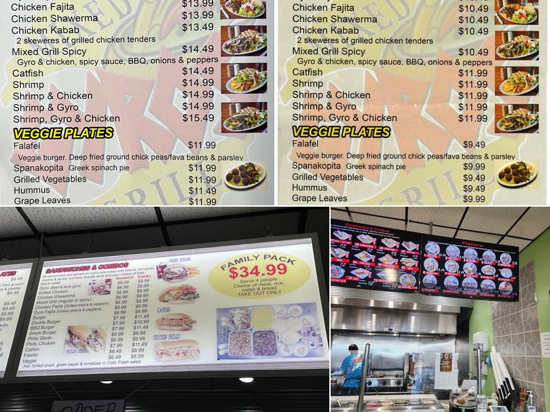 Mixed Grill Gyros Mt Juliet Menu