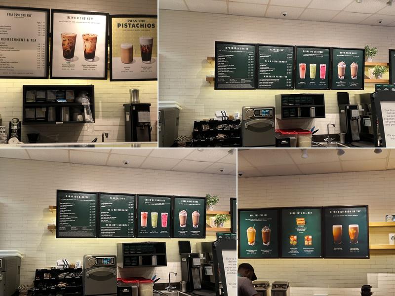 Starbucks Menu