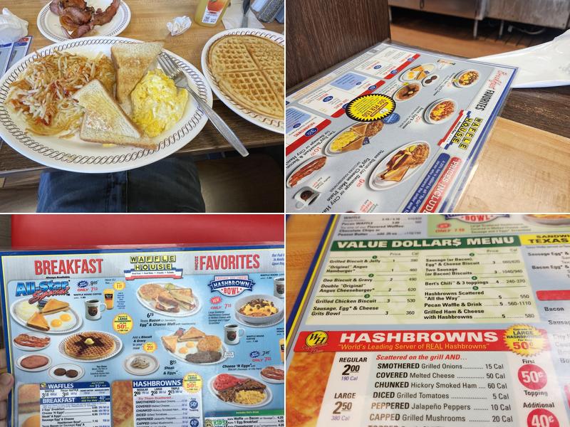 Waffle House Menu