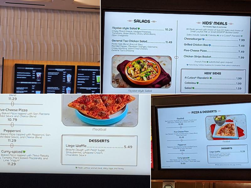 Connections Cafe Menu