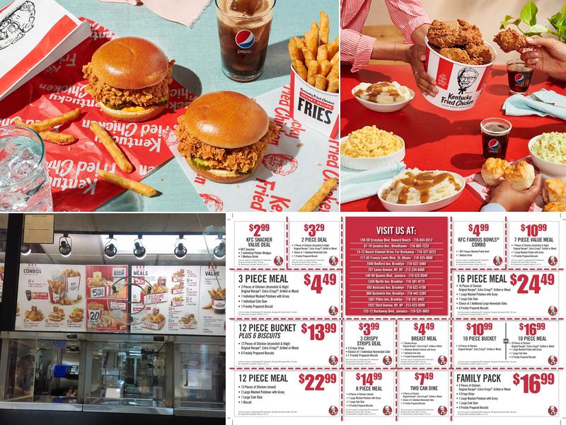 KFC Menu