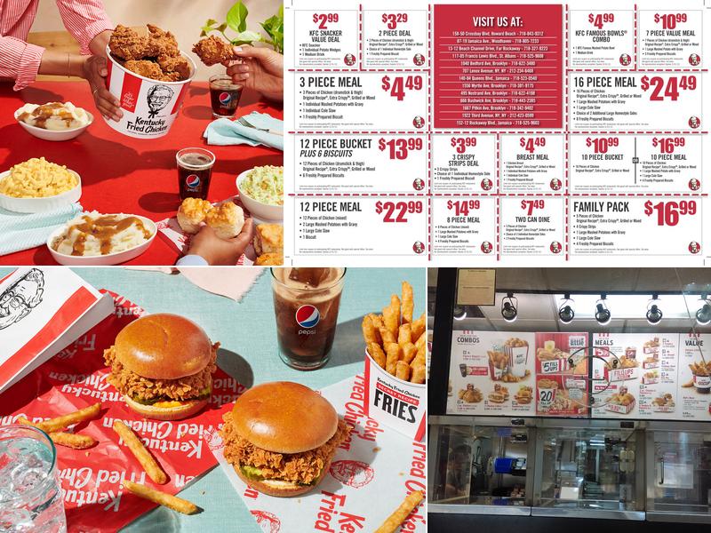 KFC Menu