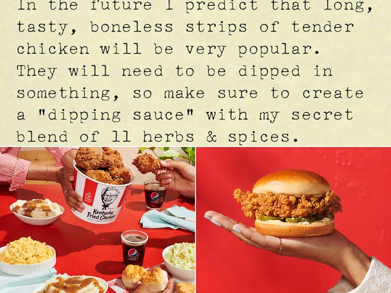 KFC Menu