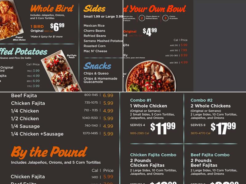 Flaming Bird By H-E-B Menu