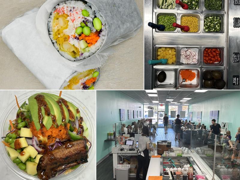 Poke Bowl Sushi Burrito & Boba