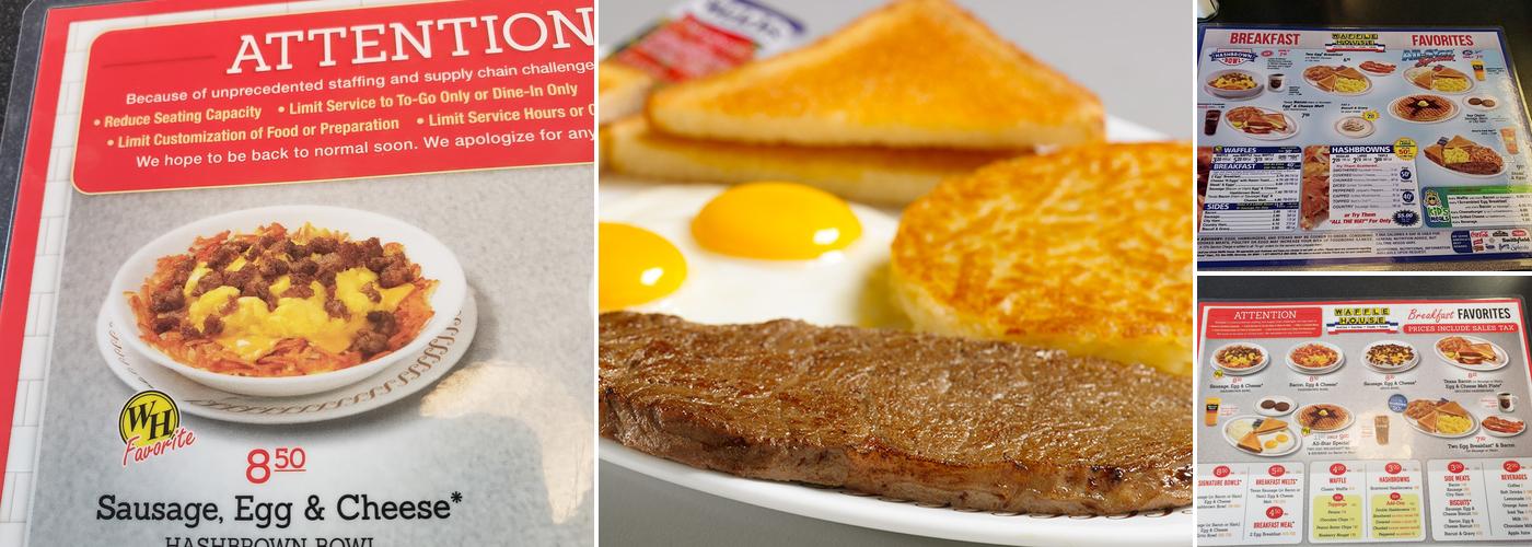 Waffle House Menu
