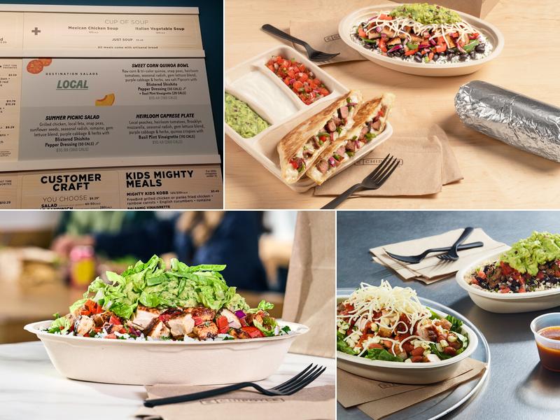 Chipotle Mexican Grill Menu