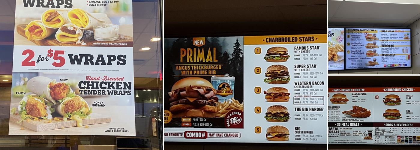 Hardee’s Menu