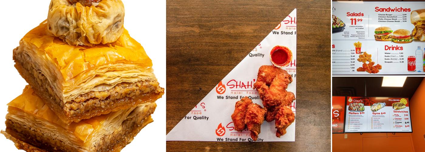 Shah's Halal Food Menu