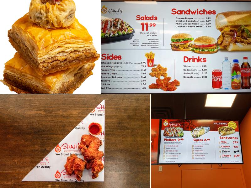 Shah's Halal Food Menu