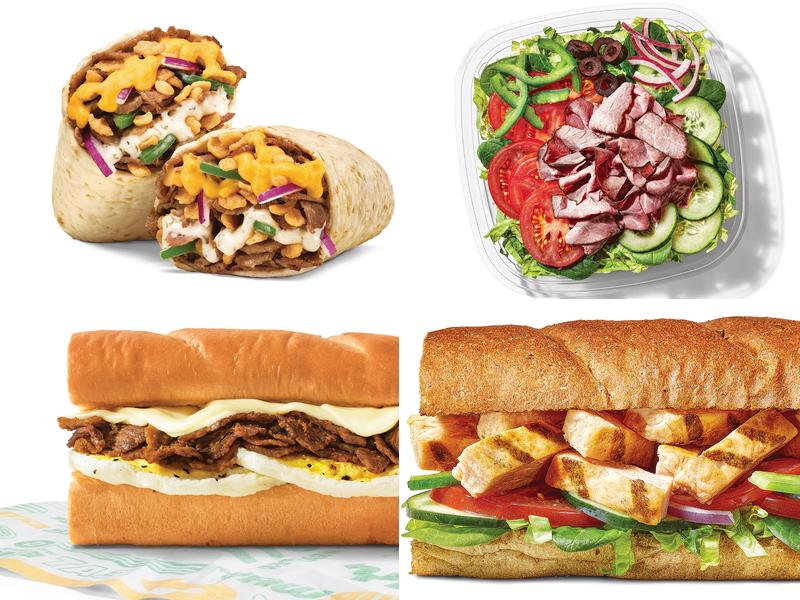 Subway Menu