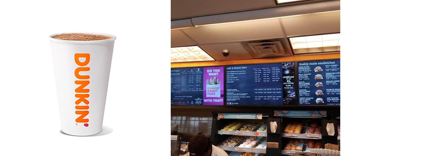 Dunkin' Menu