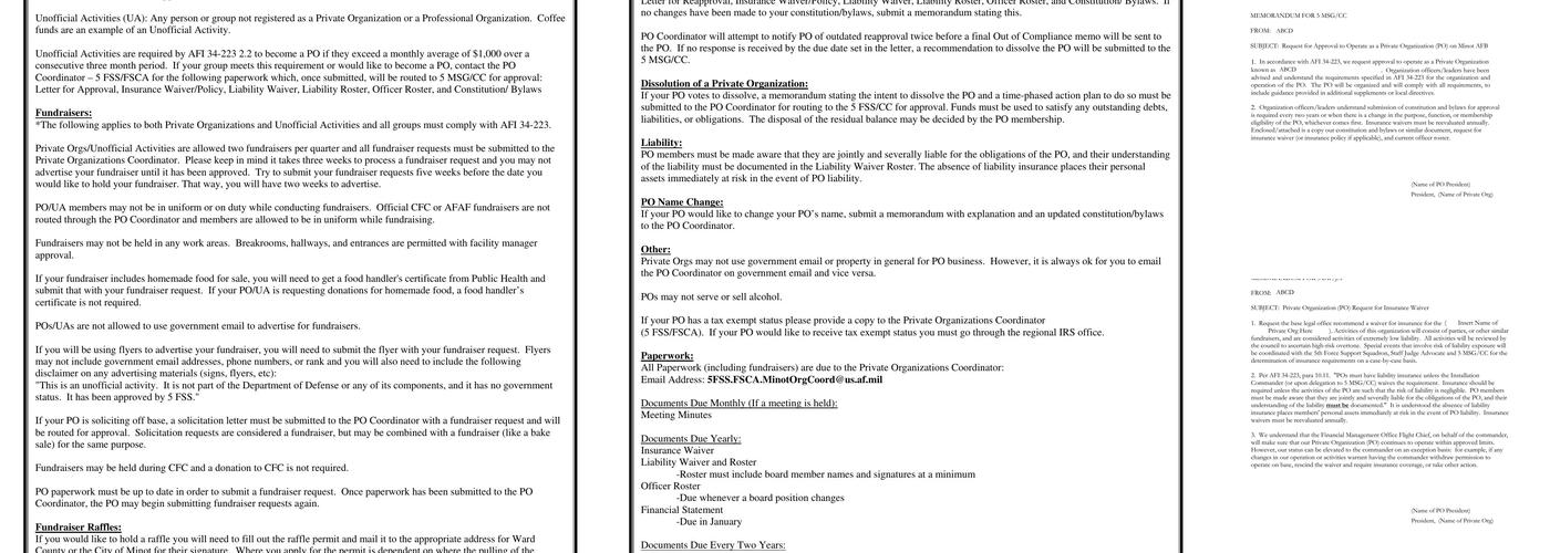 Jimmy Doolittle Center Menu