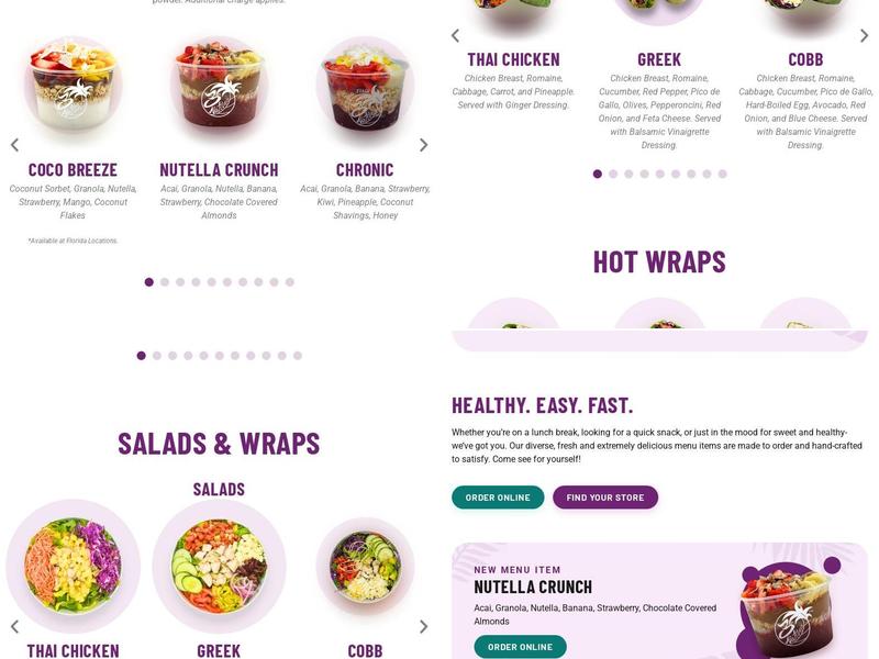 3Natives Menu