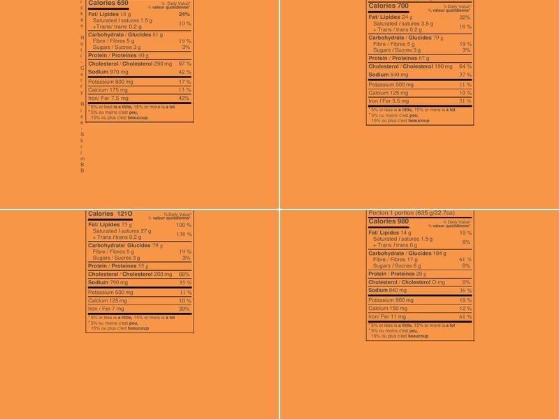 Butter Chicken Roti - Whitby Menu