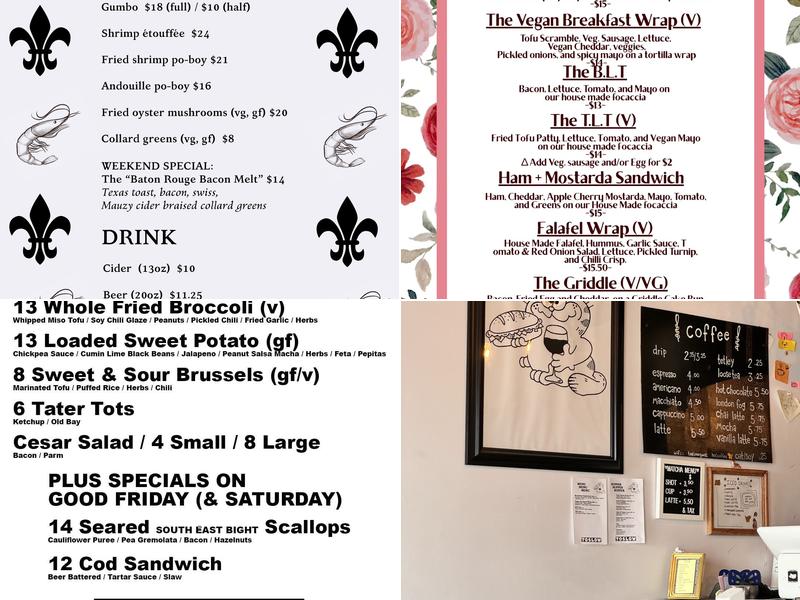 Toslow Menu
